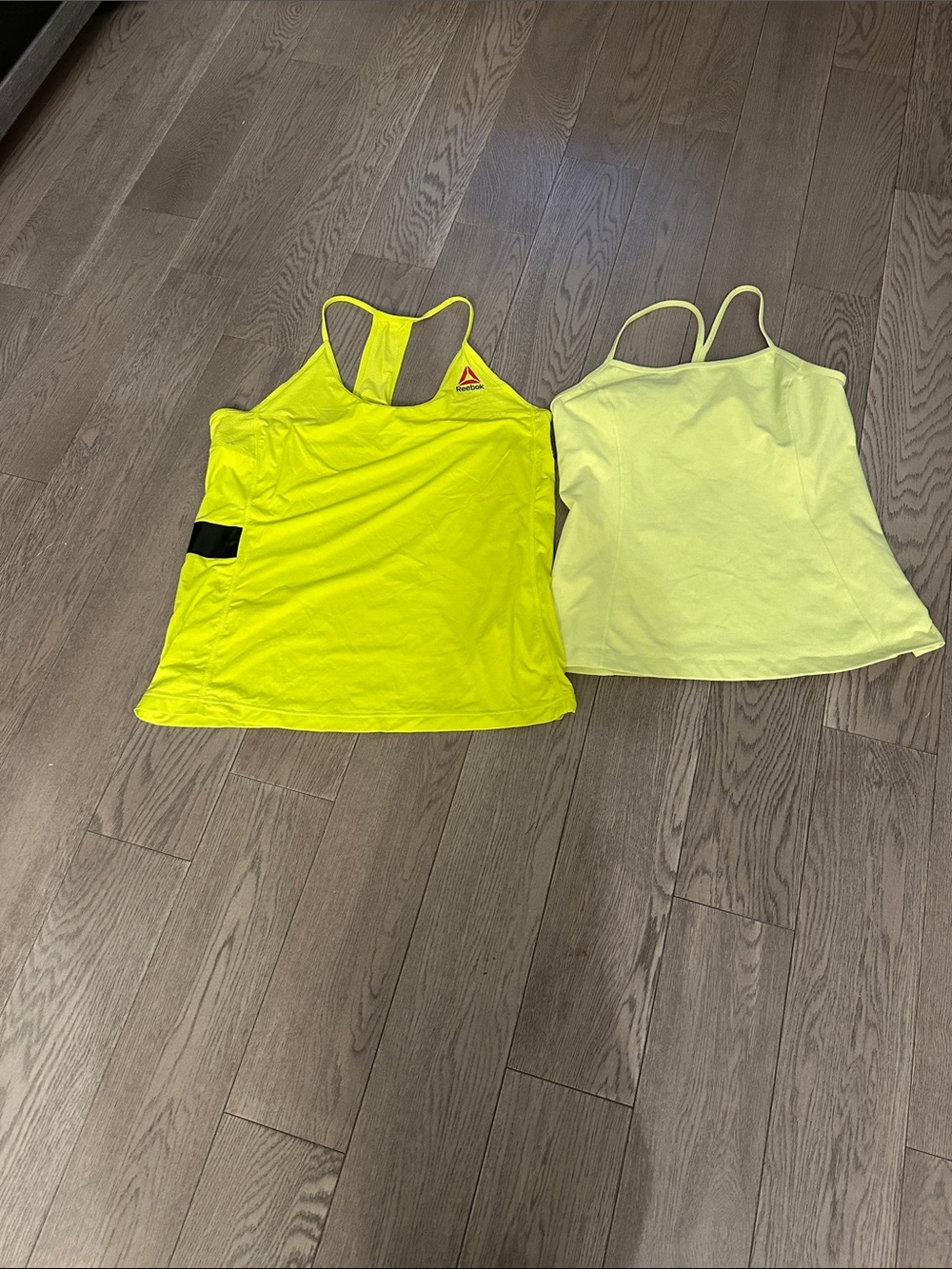 Reebok Women’s Neon Yellow Racerback Camisole